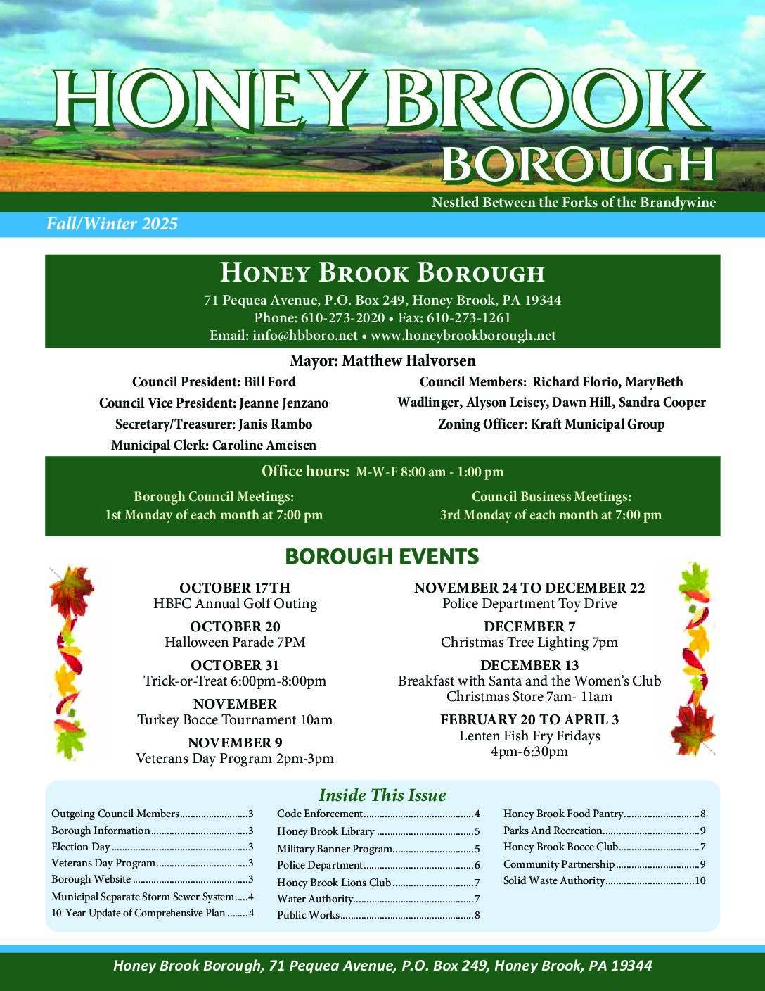 Thumbnail of the first page of 'Fall/ Winter 2025 – 2025'